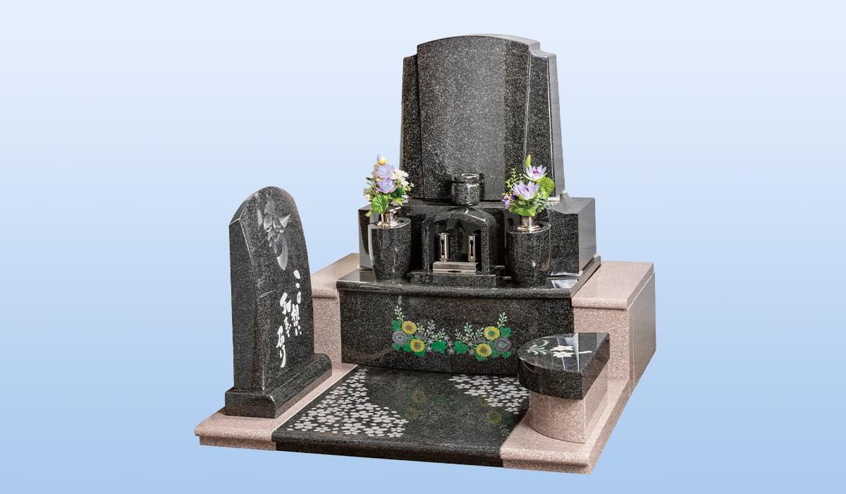 お墓はフルカラーの3Dイメージで無料のオーダーメイド設計